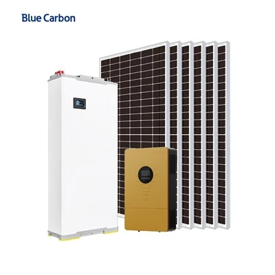 Domowe rozwiązania w zakresie magazynowania energii Blue Carbon System energii słonecznej o mocy 6 kW poza siecią